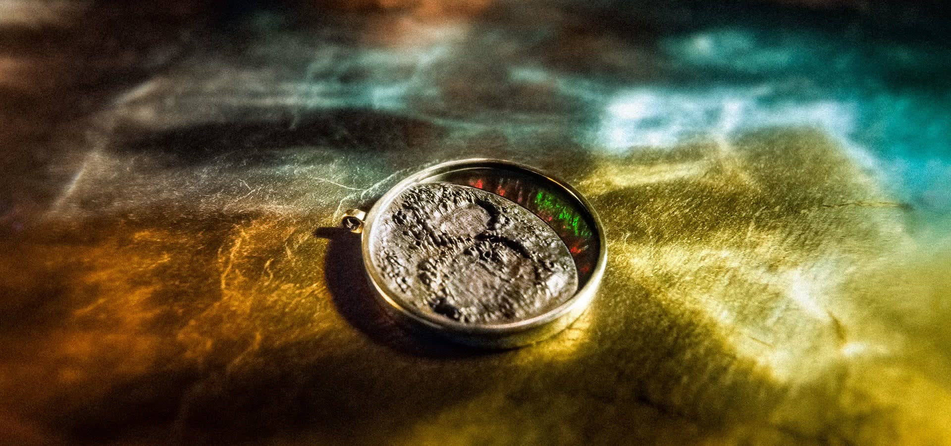 Dark Moon Pendant By Anagami Jewelry